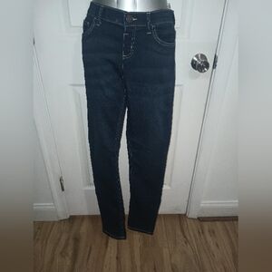 Justice Blue Straight Leg Jeans